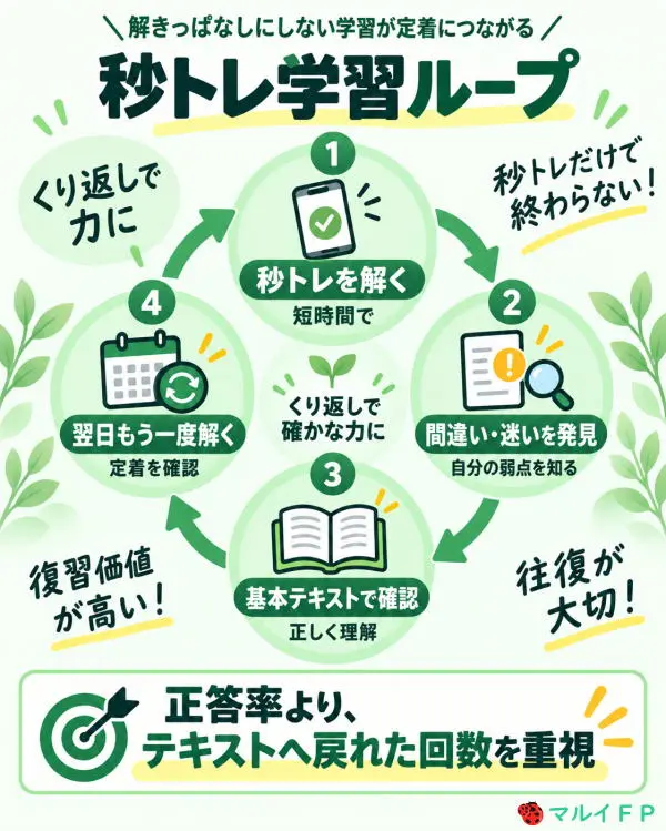 秒トレ学習ループ